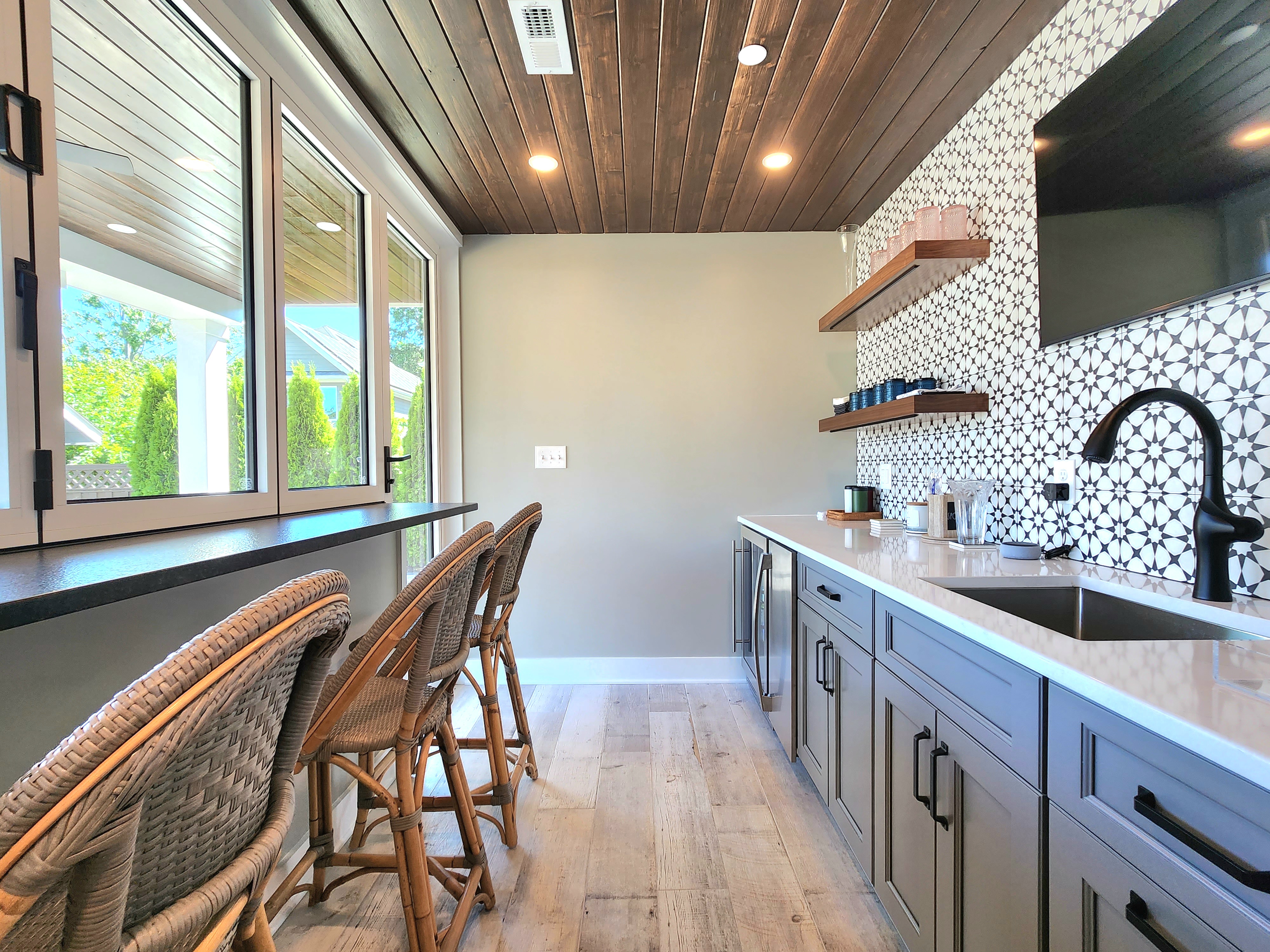 Renovated luxury home exterior by Tomas Brothers