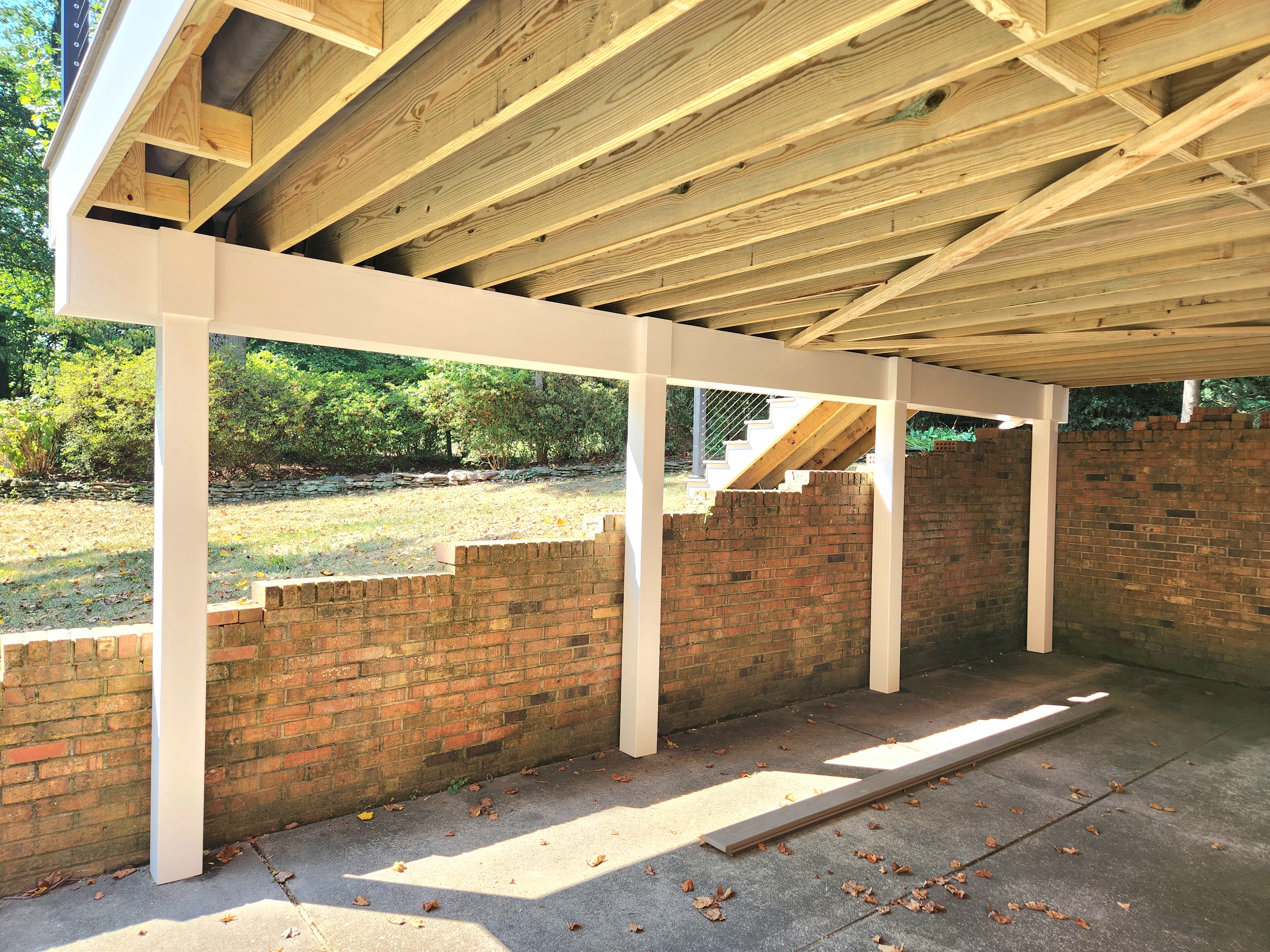Outdoor living area project